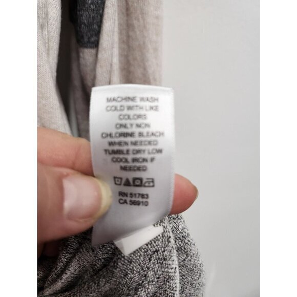 Maurices Womens Mixer Tunic XXL Multi Colorblock Striped Sleeve Soft Knit Top - Picture 6 of 8